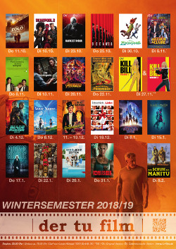 Semesterplakat des Wintersemesters 2018/19